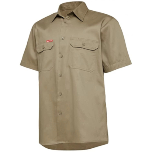 WORKWEAR, SAFETY & CORPORATE CLOTHING SPECIALISTS  - Core - Mens S/S L/weight Ventilated Shirt