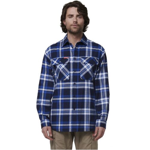 WORKWEAR, SAFETY & CORPORATE CLOTHING SPECIALISTS  - L/SL CHECK FLANNEL