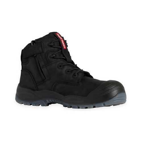 WORKWEAR, SAFETY & CORPORATE CLOTHING SPECIALISTS  - Red Collection - 5 Inch Boot - Black