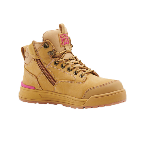 WORKWEAR, SAFETY & CORPORATE CLOTHING SPECIALISTS  - Red Collection - Womens 6 Inch Boot - Wheat